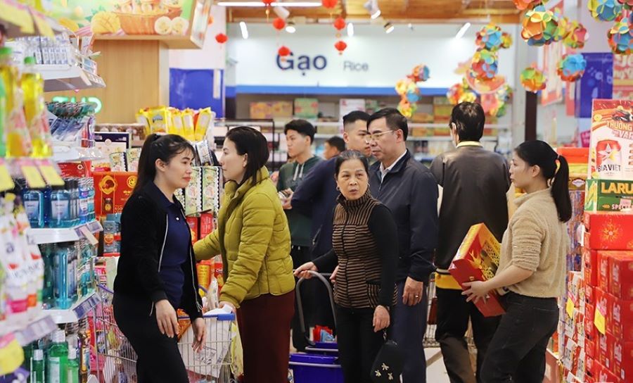 Hà Tĩnh: Tổng mức bán lẻ 2 tháng đầu năm đạt hơn 12.757 tỷ đồng