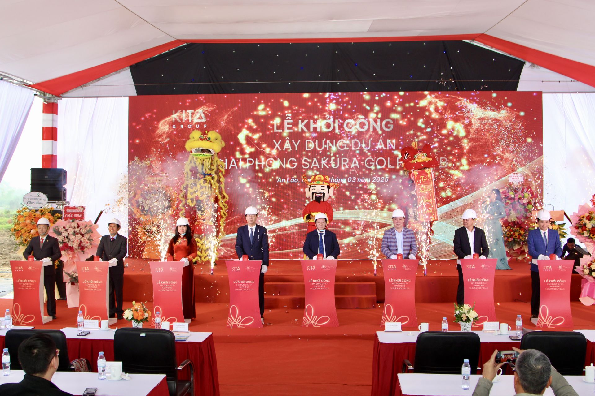 Khởi công dự án Hải Phòng Sakura Golf Club tại huyện An Lão