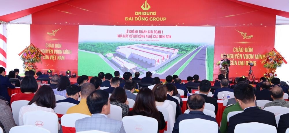 Khánh thành giai đoạn 1 - Nhà máy Cơ khí công nghệ cao Nghi Sơn