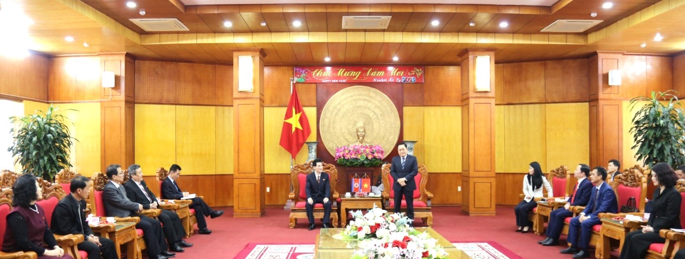 Quang cảnh buổi tiếp đón