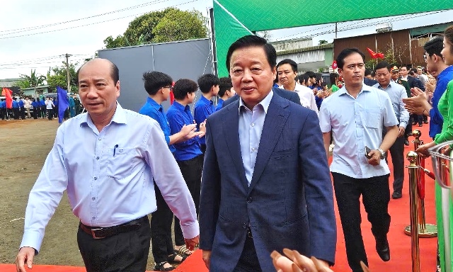 Phó Thủ tướng Trần Hồng Hà tham dự Lễ động thổ dự án Phó Thủ tướng Trần Hồng Hà tham dự Lễ động thổ dự án