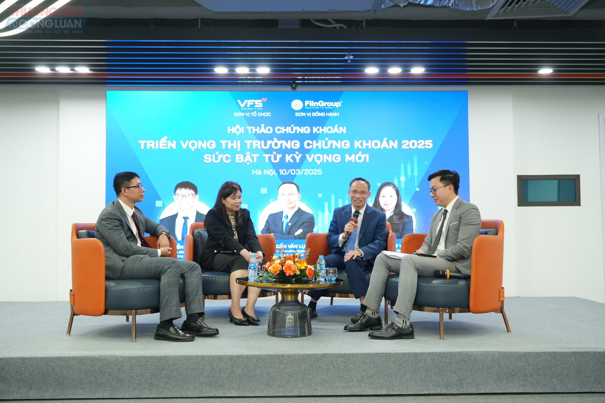 Hội thảo “Triển vọng thị trường chứng khoán 2025 - Sức bật từ kỳ vọng mới” diễn ra chiều ngày 10/3/2025 tại Hà Nội