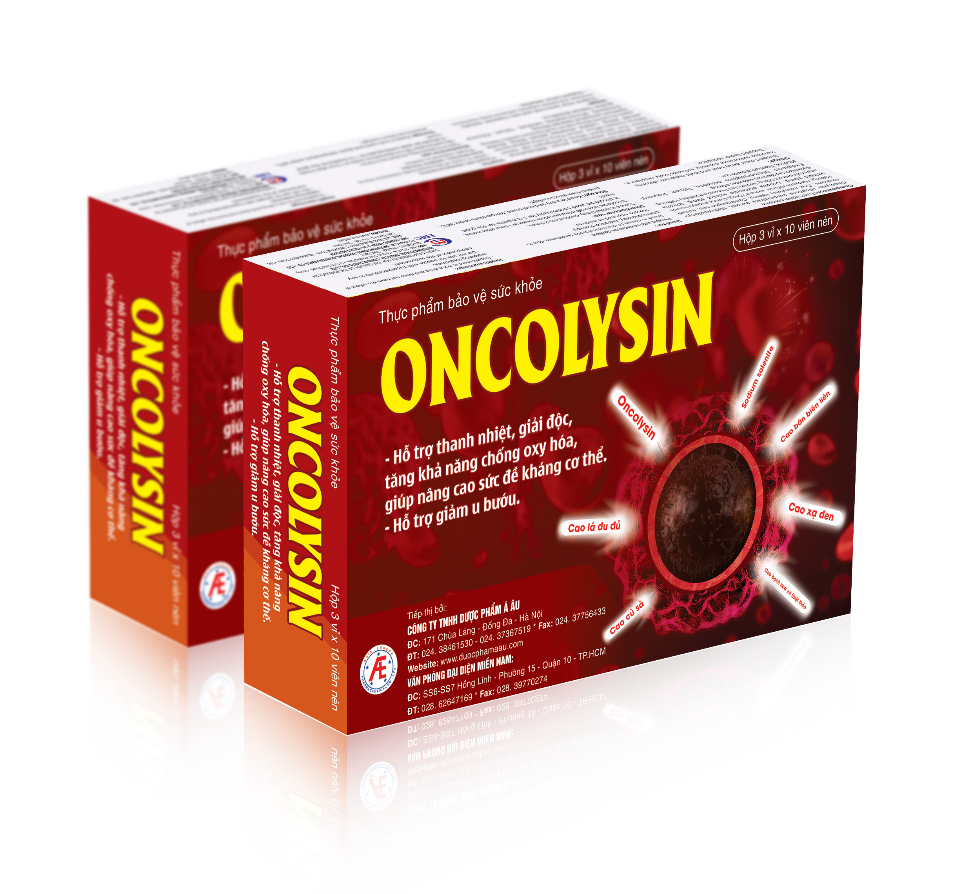 Sản phẩm Oncolysin - Tăng cường miễn dịch, tiêu u, giảm bướu