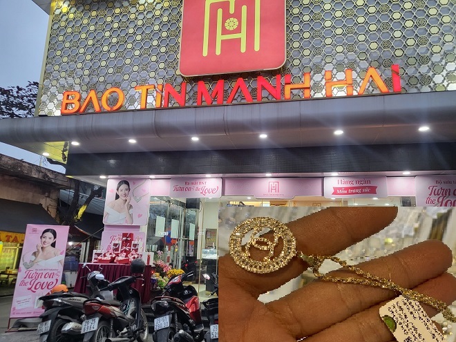 Thương hiệu kinh doanh trang sức tại hệ thống vàng bạc Bảo Tín Mạnh Hải