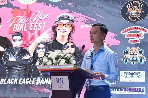 Đại diện khách sạn TUI BLUE Tuy Hòa phát biểu