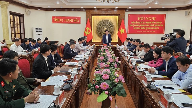 Toàn cảnh buổi làm việc