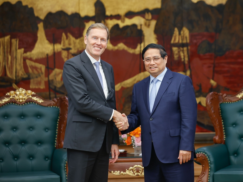 Thủ tướng Chính phủ Phạm Minh Chính tiếp ông Wouter Van Wersch, Phó Chủ tịch điều hành toàn cầu Tập đoàn Airbus - Ảnh: VGP/Nhật Bắc Thủ tướng Chính phủ Phạm Minh Chính tiếp ông Wouter Van Wersch, Phó Chủ tịch điều hành toàn cầu Tập đoàn Airbus - Ảnh: VGP/Nhật Bắc