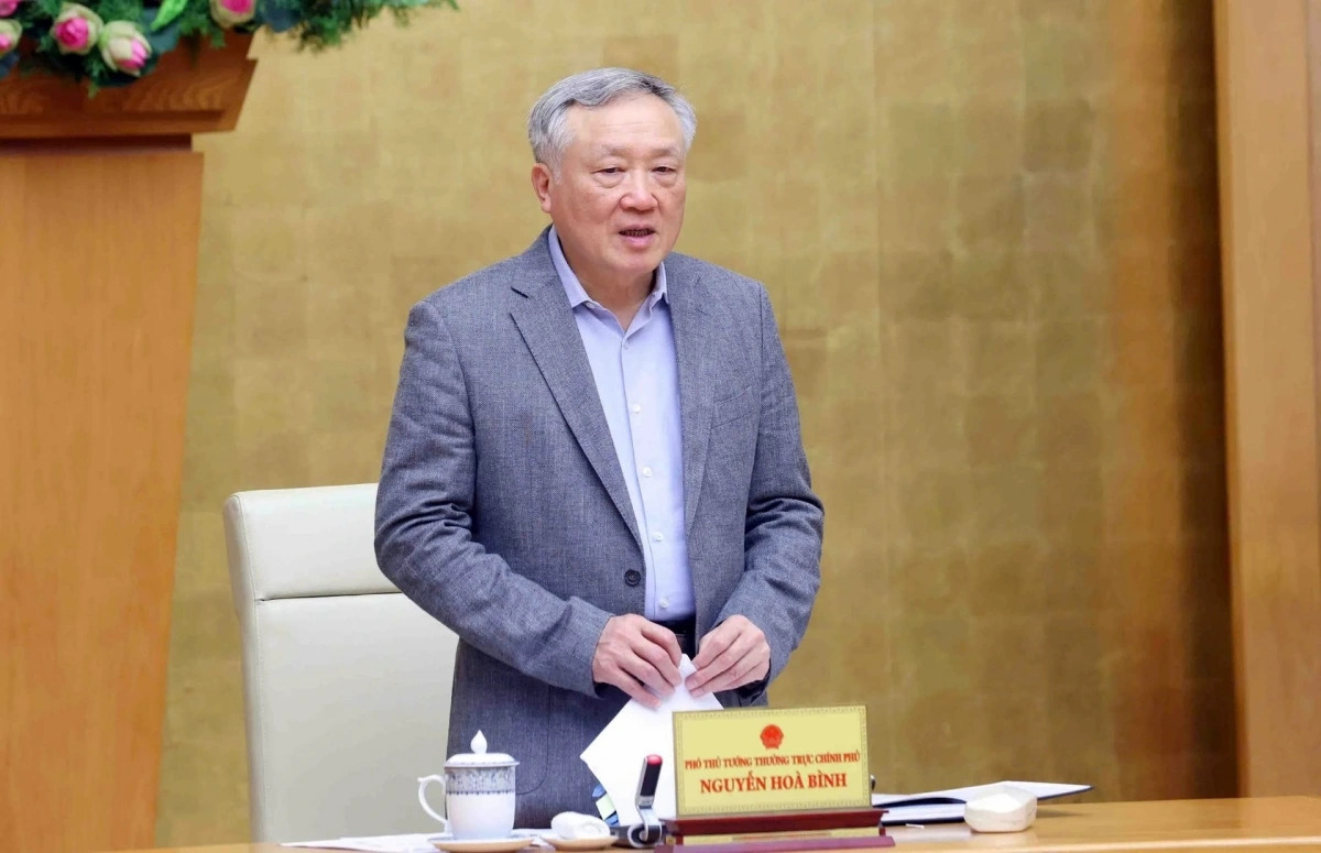 Phó Thủ tướng Thường trực Nguyễn Hòa Bình Phó Thủ tướng Thường trực Nguyễn Hòa Bình