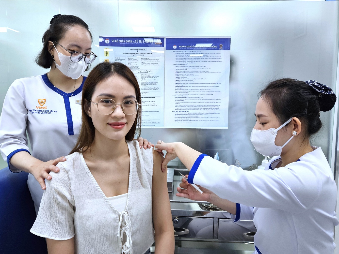 VNVC có gần 220 trung tâm tiêm chủng hiện đại trên cả nước. Ảnh: Đoàn Thương VNVC có gần 220 trung tâm tiêm chủng hiện đại trên cả nước. Ảnh: Đoàn Thương