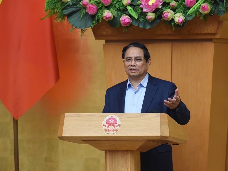 Thủ tướng Phạm Minh Chính chủ trì Phiên họp Chính phủ chuyên đề về xây dựng pháp luật tháng 3/2025 để thảo luận và cho ý kiến đối với 6 dự án luật, đề nghị xây dựng luật - Ảnh: VGP/Nhật Bắc Thủ tướng Phạm Minh Chính chủ trì Phiên họp Chính phủ chuyên đề về xây dựng pháp luật tháng 3/2025 để thảo luận và cho ý kiến đối với 6 dự án luật, đề nghị xây dựng luật - Ảnh: VGP/Nhật Bắc