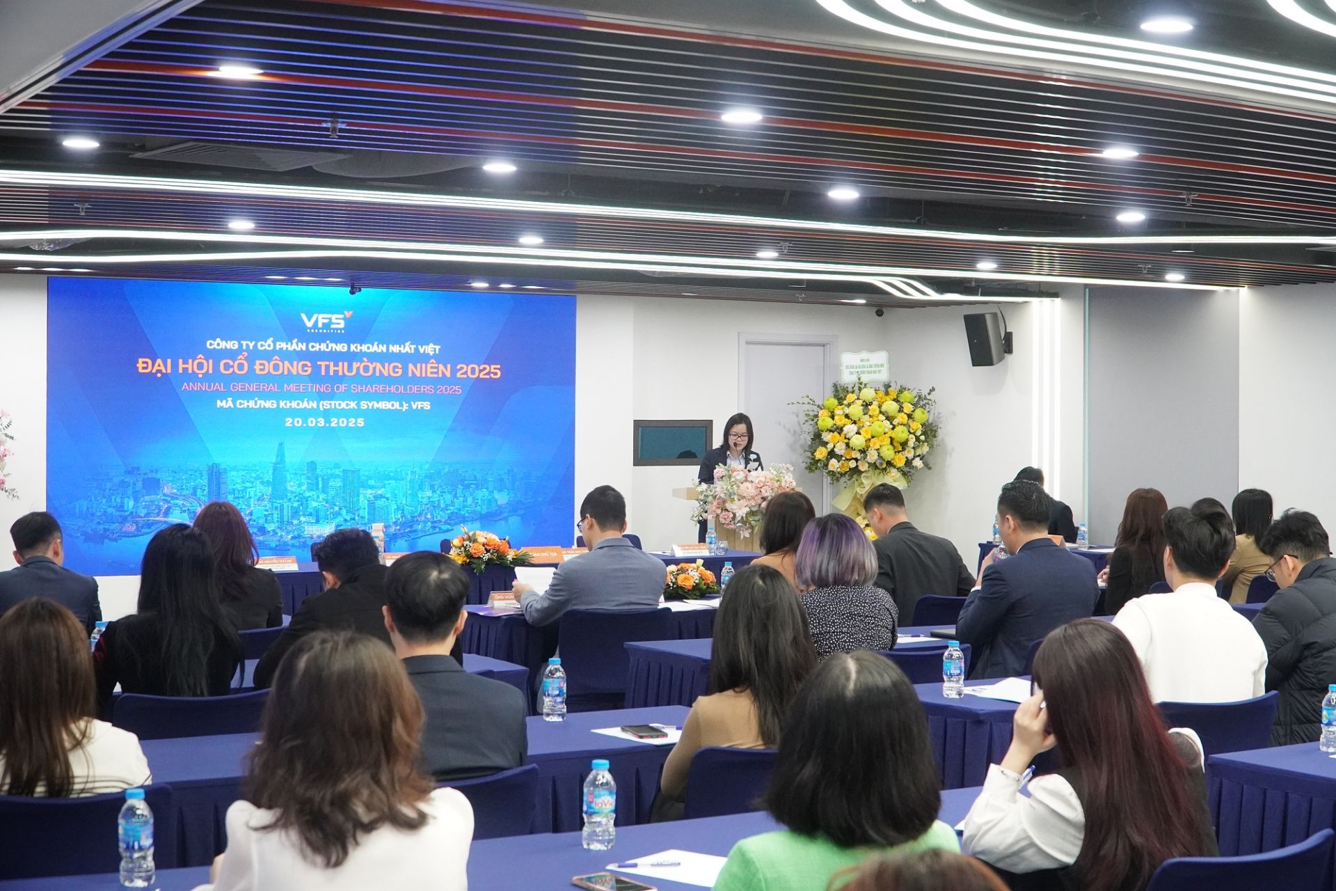 Công ty Cổ phần Chứng khoán Nhất Việt (mã CK: VFS) đã tổ chức Đại hội đồng cổ đông (ĐHĐCĐ) năm 2025