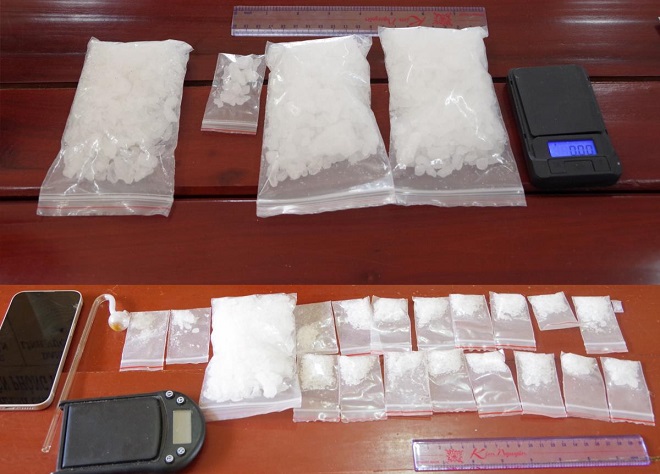 Bình Thuận: Triệt phá đường dây ma túy, bắt giữ 3 đối tượng cùng 440 gram ma túy tổng hợp