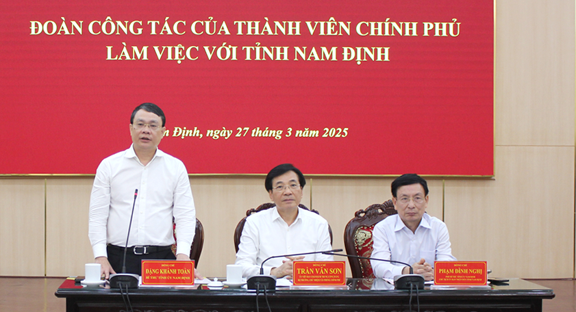Bí thư Tỉnh ủy Nam Định, Đặng Khánh Toàn Bí thư Tỉnh ủy Nam Định, Đặng Khánh Toàn