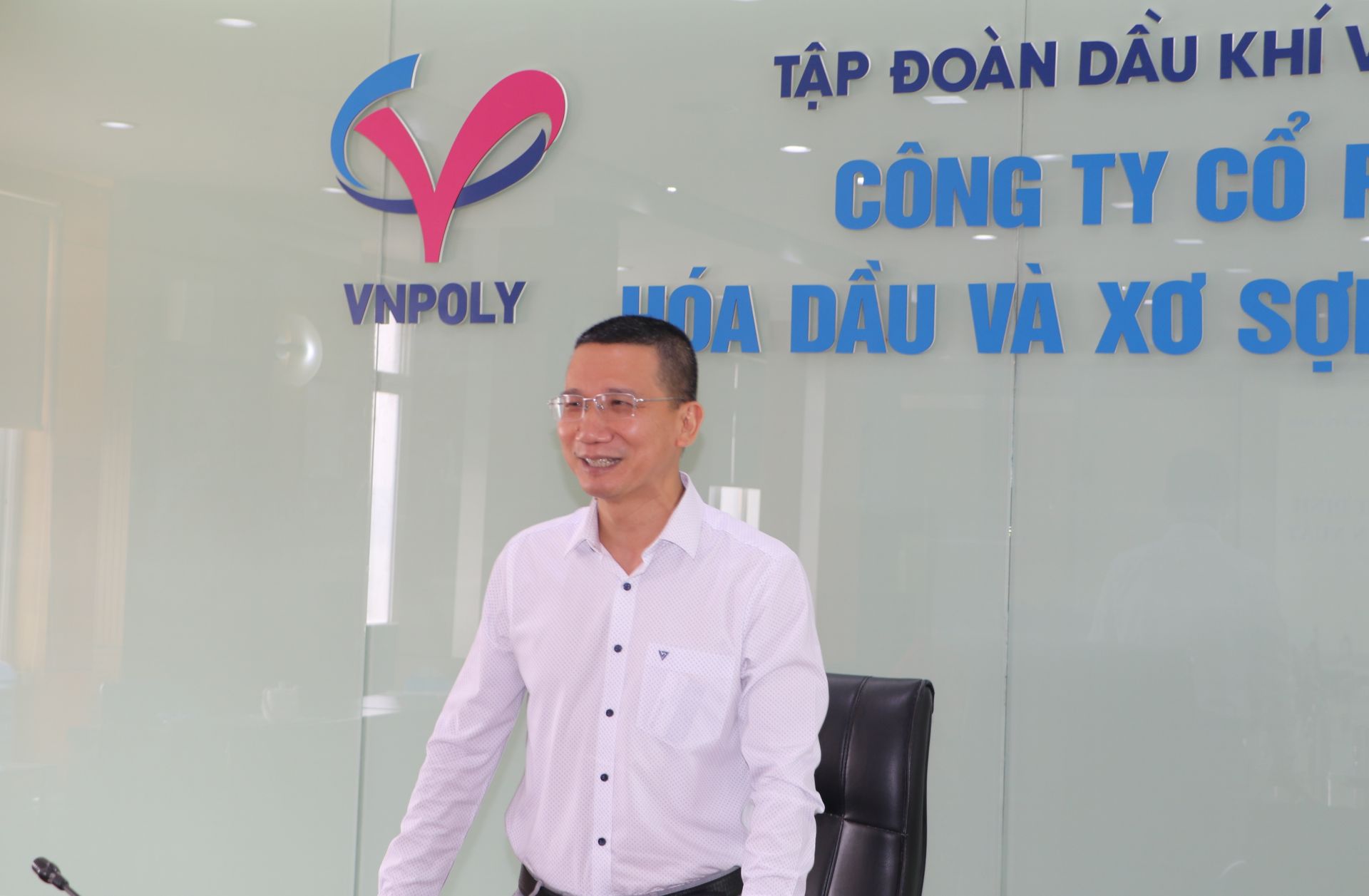 Ông Trần Huy Thư - Tổng Giám đốc VNPoly Ông Trần Huy Thư - Tổng Giám đốc VNPoly