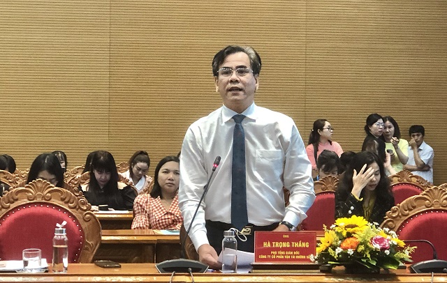 Ông Hà Trọng Thắng chia sẻ tại Hội thảo. Ảnh: Viết Hiền