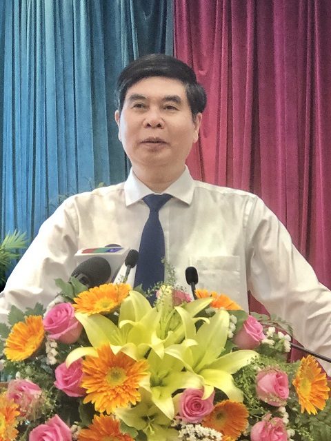 Ông Lâm Hải Giang phát biểu kết luận tại Hội nghị. Ảnh: Viết Hiền.