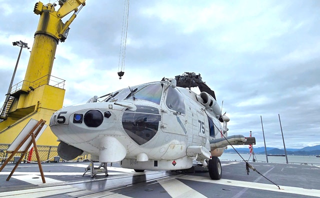 Tàu huấn luyện Suzunami của Lực lượng Tự vệ trên biển Nhật Bản do đại tá Mizuno Tatsuhito làm trưởng đoàn sẽ thăm Đà Nẵng từ ngày 31-3 đến 3-4