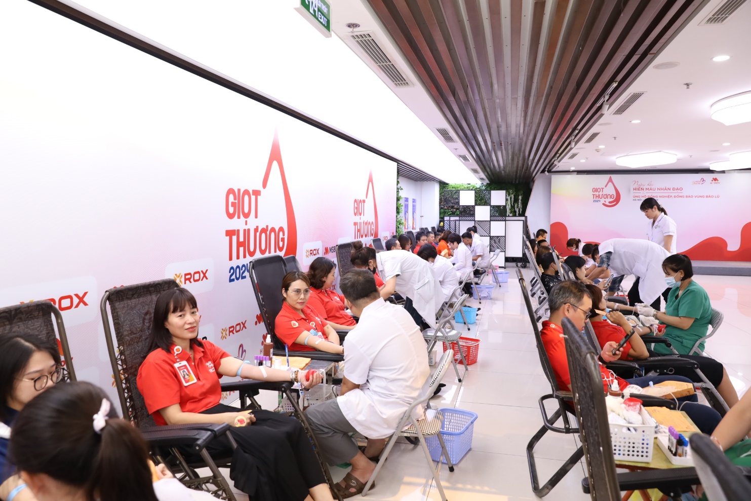 Hoạt động hiến máu tại ROX Group