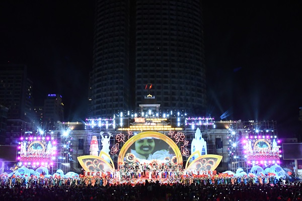 Quang cảnh Lễ kỷ niệm 50 năm Ngày giải phóng tỉnh Khánh Hòa (02/4/1975- 02/4/2025)