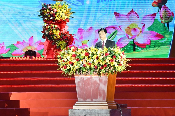 Ông Nguyễn Duy Ngọc- UVBTC, Bí thư Trung ương Đảng, Chủ nhiệm UBKTTU, thay mặt lãnh đạo Đảng và nhà nước phát biểu chỉ đạo.