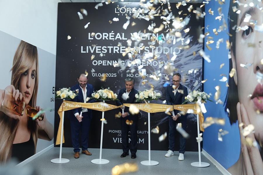 L'Oréal khai trương cơ sở Livestream hiện đại đầu tiên tại Việt Nam