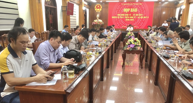 Quang cảnh buổi Họp báo. Ảnh: Viết Hiền