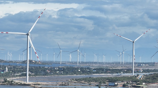 Các dự án điện gió đang hoạt động tại Ninh Thuận