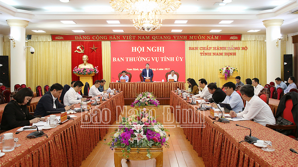 Quang cảnh hội nghị (Ảnh: Báo Nam Định)