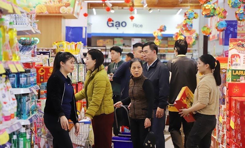 Tổng mức bán lẻ của Hà Tĩnh vẫn là nhóm chiếm doanh thu lớn và tăng trưởng ổn định trong quý I/2025.