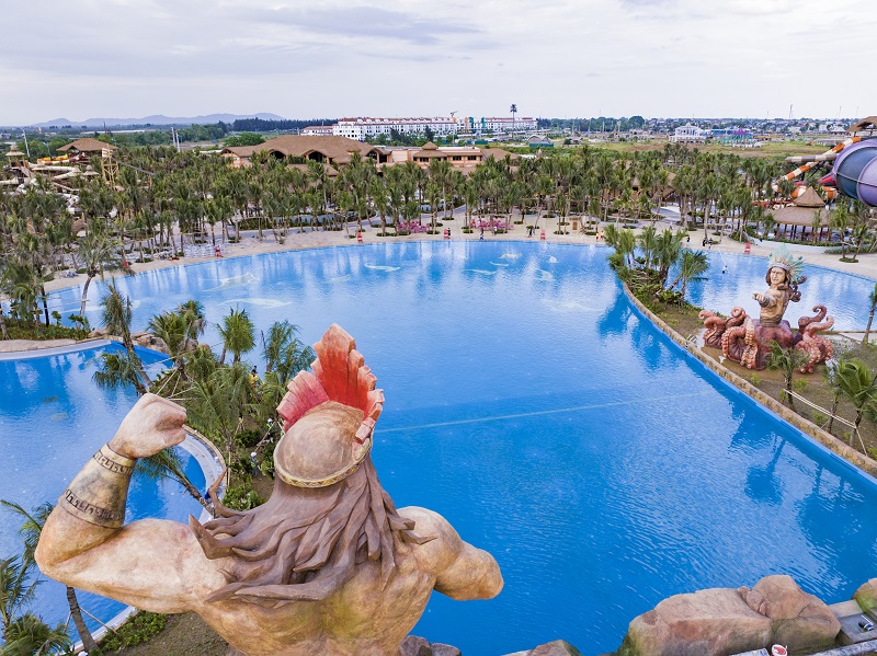 Công viên nước nằm trong tổ hợp Sun World Sầm Sơn Công viên nước nằm trong tổ hợp Sun World Sầm Sơn