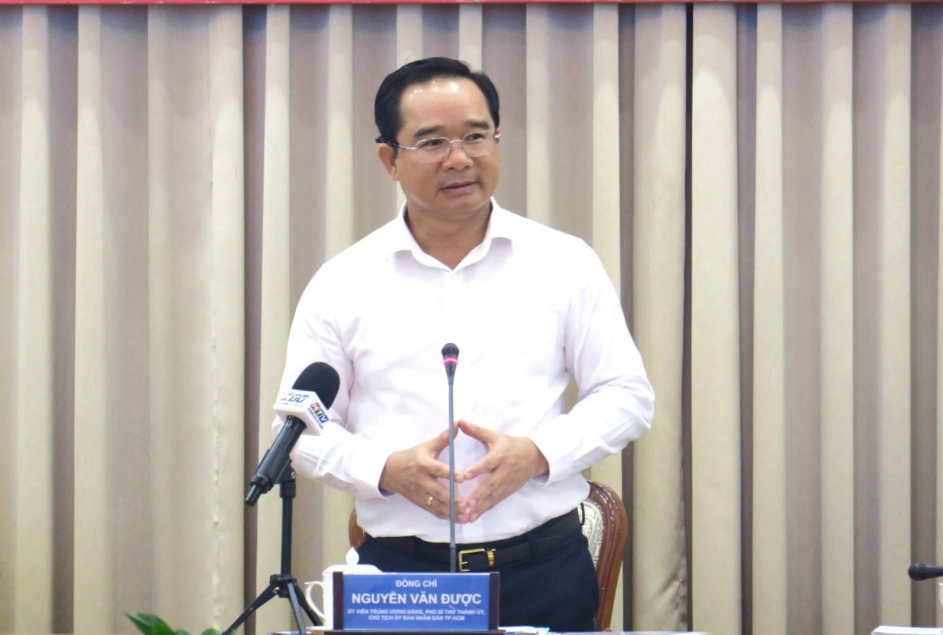 Chủ tịch UBND TP. HCM Nguyễn Văn Được khẳng định, Thành phố trước mắt vẫn giữ nguyên kịch bản tăng trưởng năm 2025 Chủ tịch UBND TP. HCM Nguyễn Văn Được khẳng định, Thành phố trước mắt vẫn giữ nguyên kịch bản tăng trưởng năm 2025