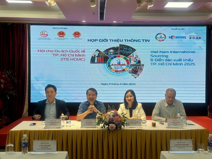 Họp báo về Hội chợ ITE HCMC 2025