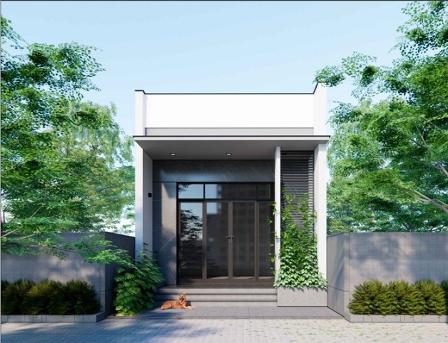 Mẫu nhà số 1B (diện tích 65m2) do Viện Quy hoạch xây dựng Đà Nẵng thiết kế Mẫu nhà số 1B (diện tích 65m2) do Viện Quy hoạch xây dựng Đà Nẵng thiết kế