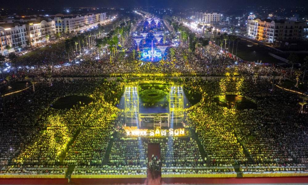 khai mạc lễ hội du lịch biển năm 2024 và khánh thành quảng trường biển, trục cảnh quan lễ hội TP Sầm Sơn khai mạc lễ hội du lịch biển năm 2024 và khánh thành quảng trường biển, trục cảnh quan lễ hội TP Sầm Sơn