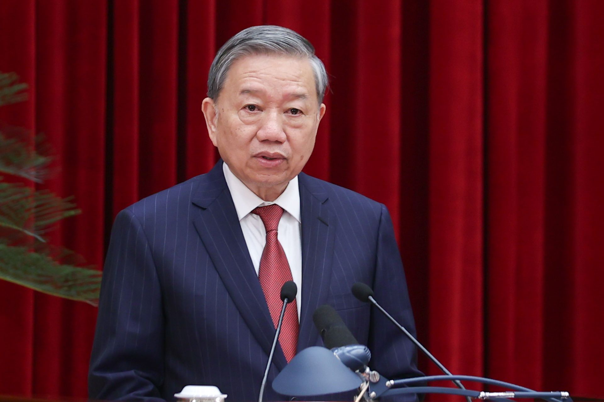 Tổng Bí thư Tô Lâm phát biểu bế mạc Hội nghị Ban Chấp hành Trung ương Đảng 11 khoá XIII.