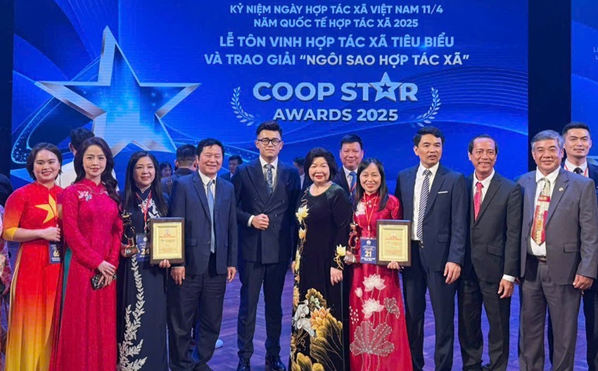 Hà Tĩnh có 2 HTX được tôn vinh tại giải thưởng Hà Tĩnh có 2 HTX được tôn vinh tại giải thưởng