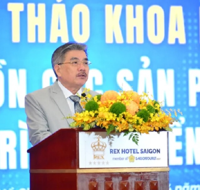 Ông Phạm Văn Thọ phát biểu tại Hội thảo. Ảnh: ACTIV Ông Phạm Văn Thọ phát biểu tại Hội thảo. Ảnh: ACTIV