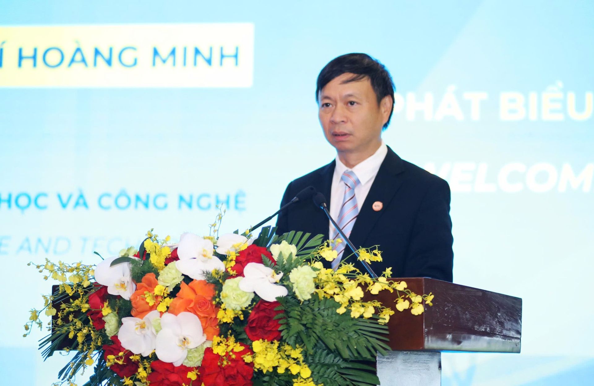 Ông Hoàng Minh, Thứ trưởng Bộ Khoa học và Công nghệ, phát biểu khai mạc Diễn đàn - Ảnh: VGP/Thùy Dung Ông Hoàng Minh, Thứ trưởng Bộ Khoa học và Công nghệ, phát biểu khai mạc Diễn đàn - Ảnh: VGP/Thùy Dung