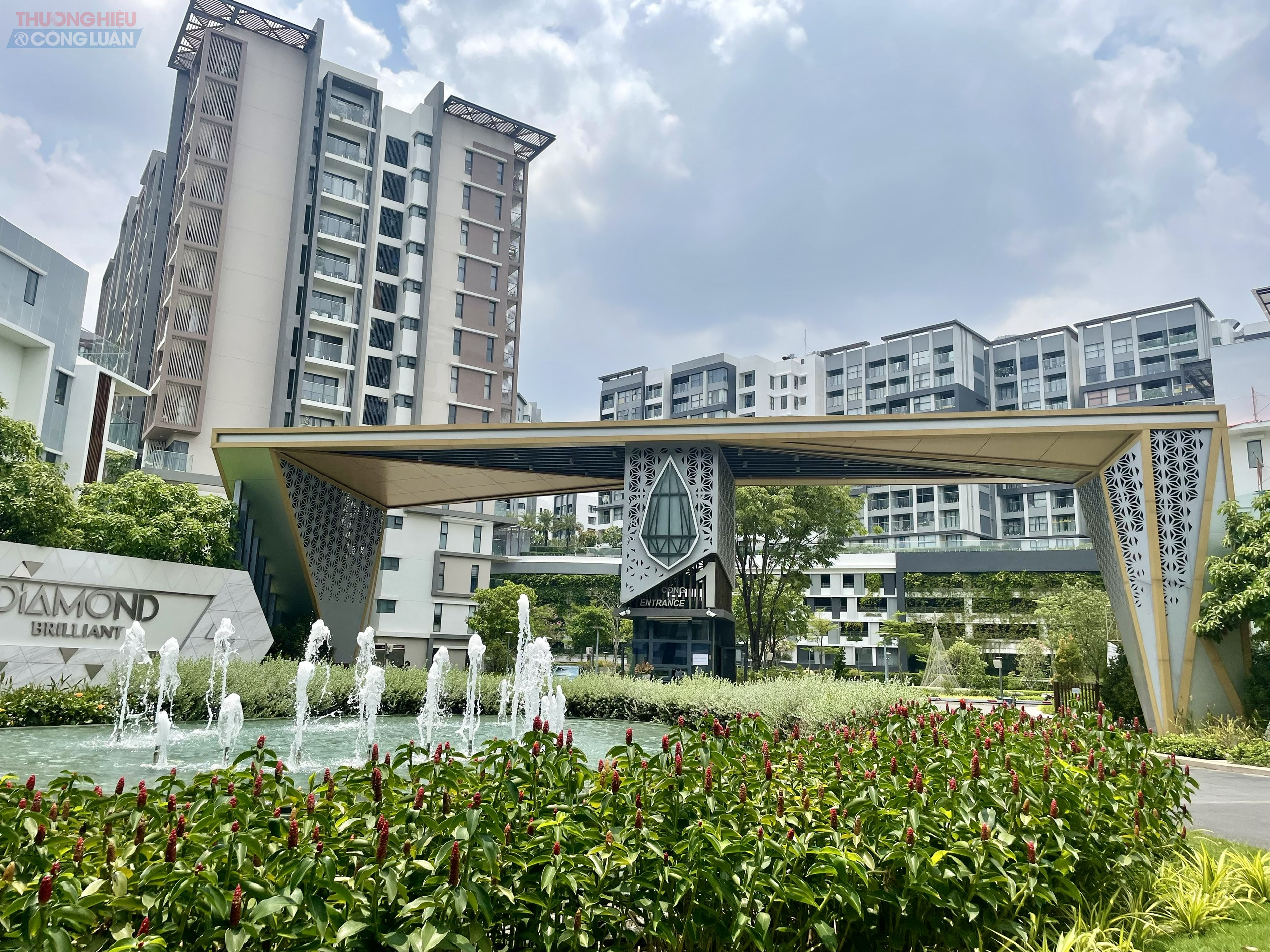 Dự án Celadon City đang triển khai nhiều phân khu, trong đó có khu Diamond Alnata