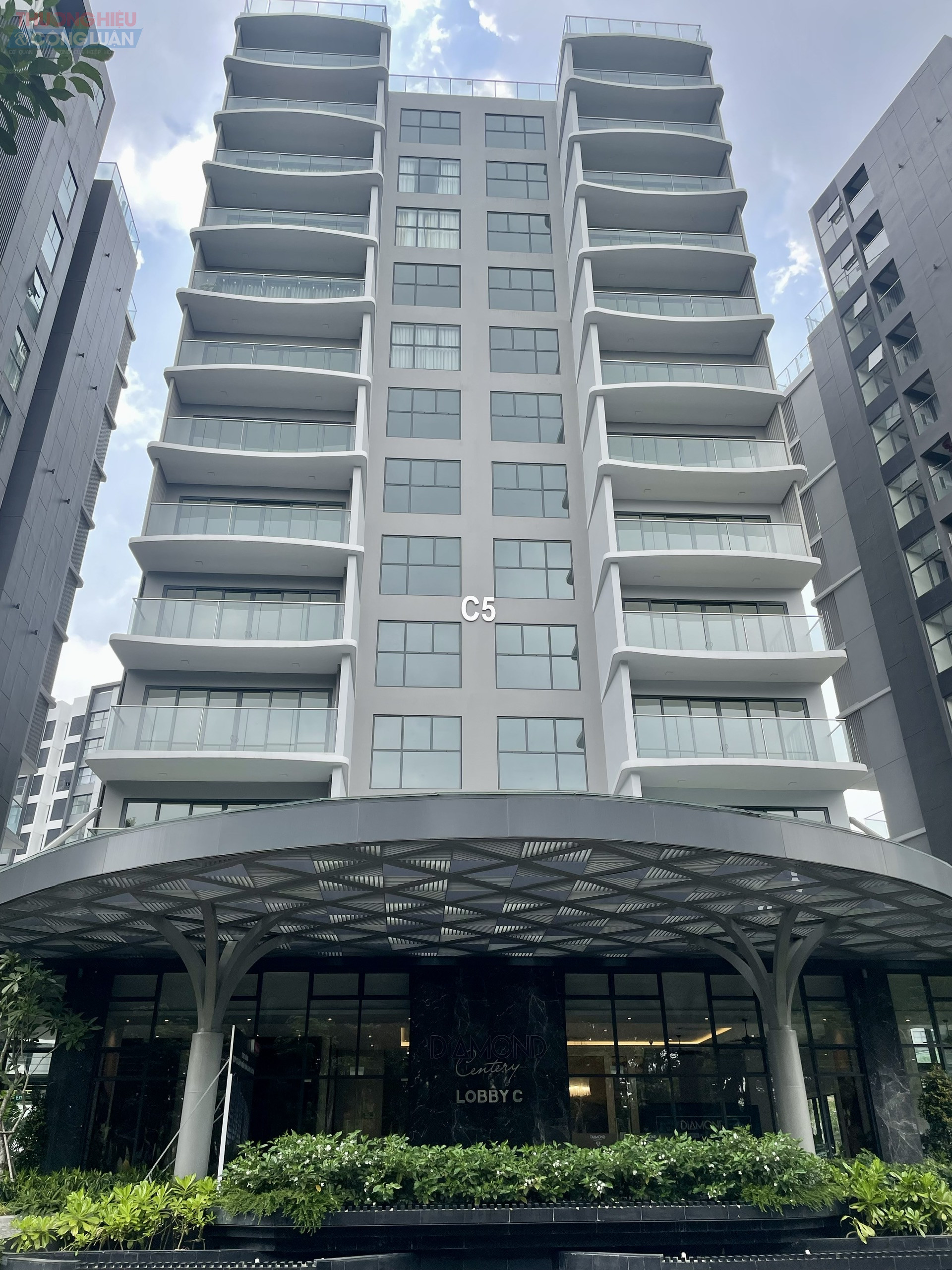 Một số block chung cư đã xây dự hoàn hoàn thành bên trong dự án Celadon City