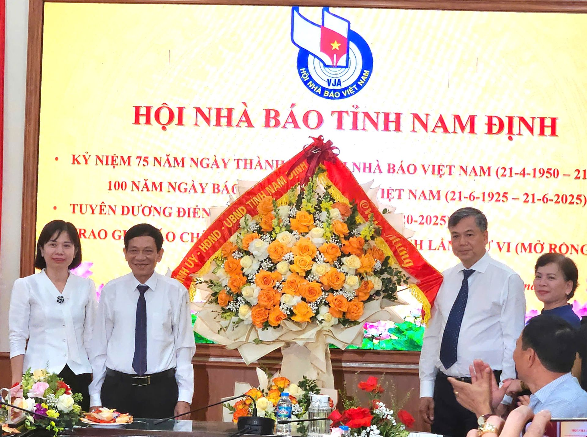 Phó Chủ tịch UBND tỉnh Nam Định, Trần Lê Đoài phát biểu chỉ đạo tại buổi lễ