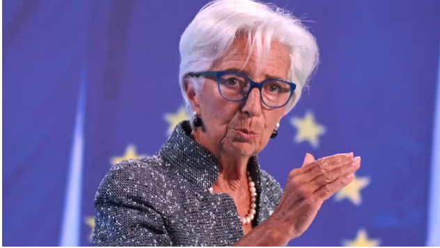 Chủ tịch ECB Christine Lagarde. Ảnh Reuters.