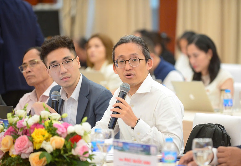 Ông Andrew Yeh – Giám đốc điều hành Slasify chia sẻ góc nhìn quốc tế - Ảnh: VGP/HT Ông Andrew Yeh – Giám đốc điều hành Slasify chia sẻ góc nhìn quốc tế - Ảnh: VGP/HT