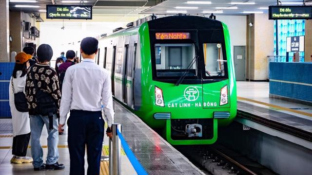 Hà Nội điều chỉnh đơn giá tạm thời dịch vụ tuyến Metro Cát Linh - Hà Đông