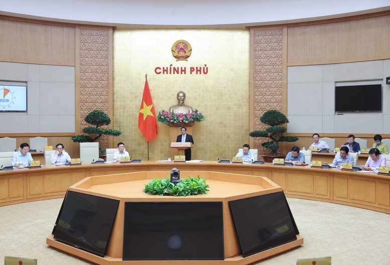 Thủ tướng phân công các Phó Thủ tướng Chính phủ phụ trách lĩnh vực trực tiếp chỉ đạo việc chỉnh lý, hoàn thiện các dự án luật; giao Văn phòng Chính phủ chủ trì, phối hợp với các bộ, cơ quan liên quan tiếp thu đầy đủ các ý kiến của thành viên Chính phủ và ý kiến tại Phiên họp, hoàn thiện, sớm trình ban hành Nghị quyết Phiên họp để các bộ, cơ quan nghiên cứu, tiếp thu, hoàn thiện, trình các dự án luật - Ảnh: VGP/Nhật Bắc Thủ tướng phân công các Phó Thủ tướng Chính phủ phụ trách lĩnh vực trực tiếp chỉ đạo việc chỉnh lý, hoàn thiện các dự án luật; giao Văn phòng Chính phủ chủ trì, phối hợp với các bộ, cơ quan liên quan tiếp thu đầy đủ các ý kiến của thành viên Chính phủ và ý kiến tại Phiên họp, hoàn thiện, sớm trình ban hành Nghị quyết Phiên họp để các bộ, cơ quan nghiên cứu, tiếp thu, hoàn thiện, trình các dự án luật - Ảnh: VGP/Nhật Bắc
