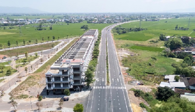 Phối cảnh dự án Tuyến đường kết nối từ trung tâm TX An Nhơn đến đường ven biển phía Tây đầm Thị Nại. Ảnh: VH Phối cảnh dự án Tuyến đường kết nối từ trung tâm TX An Nhơn đến đường ven biển phía Tây đầm Thị Nại. Ảnh: VH