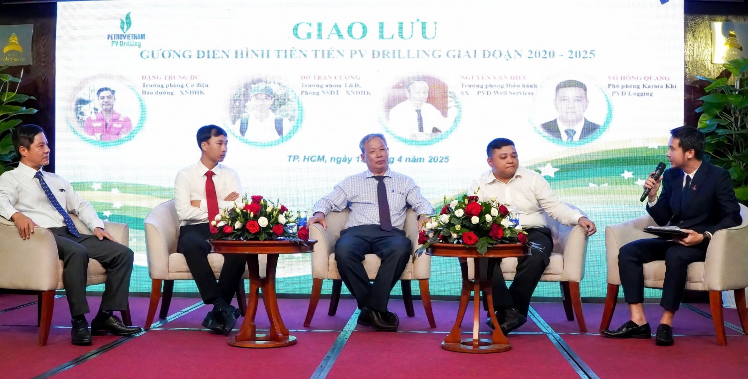 Chương trình giao lưu gương điển hình tiên tiến PV Drilling giai đoạn 2020-2025 Chương trình giao lưu gương điển hình tiên tiến PV Drilling giai đoạn 2020-2025