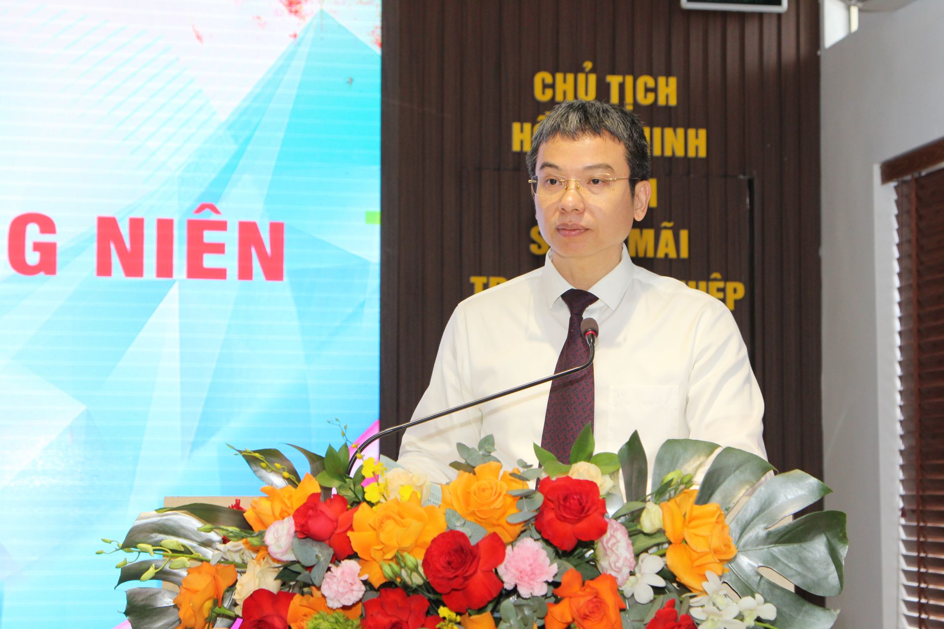 Đồng chí Trần Việt Cường, Chủ tịch HĐQT Công ty phát biểu Đồng chí Trần Việt Cường, Chủ tịch HĐQT Công ty phát biểu