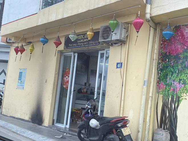 Cơ sở của Hùng Anh Luxury tại 48 Vũ Miên