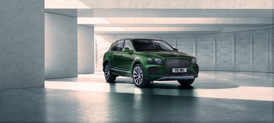 Màu Light Emerald Bentayga SWB Atelier Edition